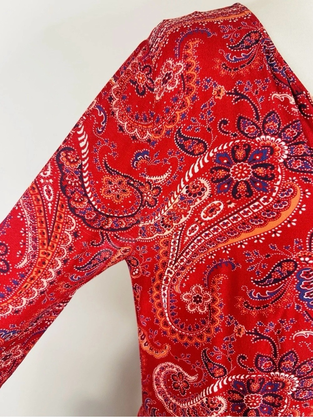 Tigerlily Mayfield Paisley Smock Dress Size Us 8 Au 12 Festival Boho Chic Flowy - Picture 4 of 10